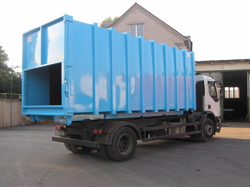 Контейнер для сбора и прессования бытовых отходов